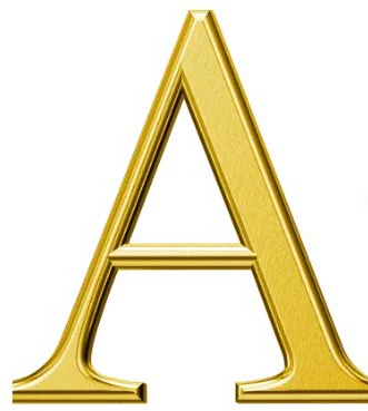 Auramip® gold A monogram, intellectual property law firm in Mexico