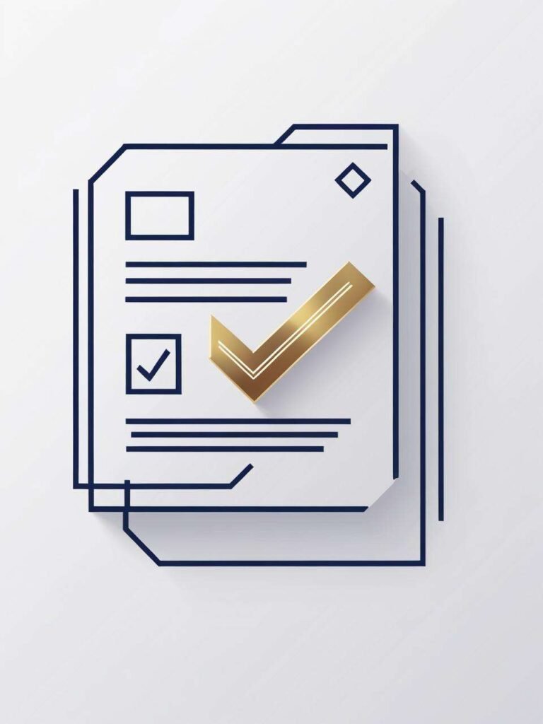 Documento de solicitud de patente con marca de aprobación representando servicios de solicitud de patentes en México